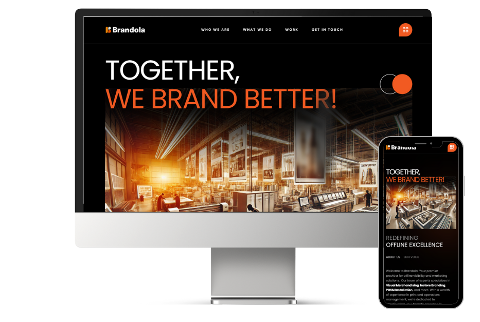 Brandola.in — Branding Agency Website